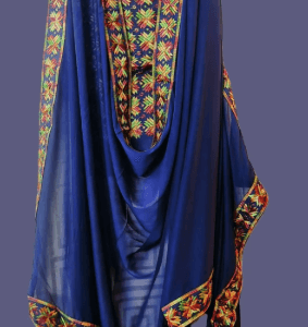 Phulkari Suit with Dupatta (Un-stiched)