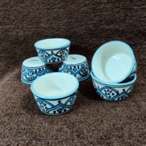 Vegetable bowls (6 pieces) Mughal art